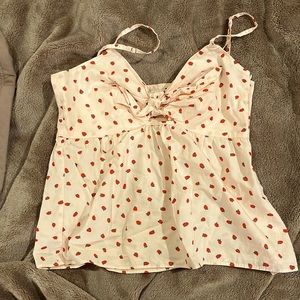 Strawberry tank top